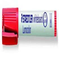 Táblamarker, 1 mm, M, kúpos, STAEDTLER "Lumocolor 301", piros