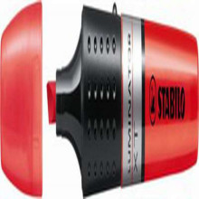 Szövegkiemelő, 2-5 mm, STABILO "Luminator", piros