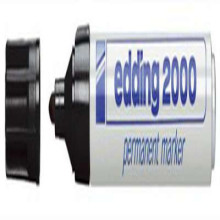 Alkoholos marker, 1,5-3 mm, kúpos, EDDING "2000", fekete