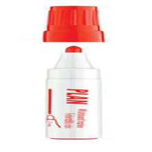 Tábla- és flipchart marker, 1-3 mm, kúpos, ICO "Plan", piros