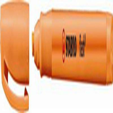 Szövegkiemelő, 1-3,5 mm, STABILO "Flash", narancssárga