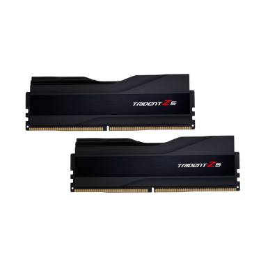 G.SKILL 64GB DDR5 6000MHz Kit(2x32GB) Trident Z5 Black F5-6000J3238G32GX2-TZ5K G.SKILL 64GB DDR5 6000MHz Kit(2x32GB) Trident Z5 Black F5-6000J3238G32GX2-TZ5K