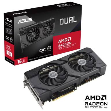 Asus RX 7800 XT 16GD6 Dual OC --- DUAL-RX7800XT-O16G 90YV0JJ1-M0NA00 Asus RX 7800 XT 16GD6 Dual OC --- DUAL-RX7800XT-O16G 90YV0JJ1-M0NA00