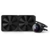 NZXT Kraken 280 280mm 2x140mm AIO RGB fekete vízhűtéses processzor hűtő RL-KN280-B1