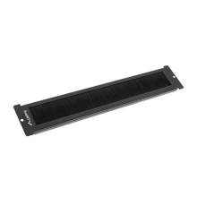 Lanberg 19 " f&eacute;sűs k&aacute;bel &aacute;tvezető FFO1 sorozat&uacute;, LCD paneles szabadon &aacute;ll&oacute; szekr&eacute;nyekhez, fekete AK-1106-B
