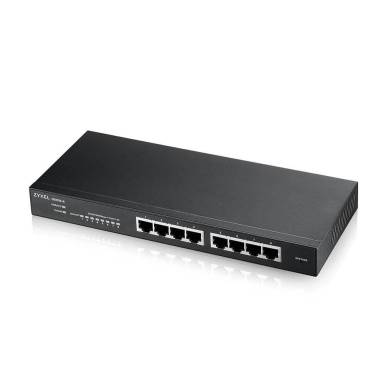 ZYXEL Switch 8x1000Mbps, F&eacute;mh&aacute;zas, Menedzselhető (8GbE port), GS1915-8-EU0101F GS1915-8-EU0101F