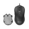 Sandberg FlexCover 6D Gamer mouse Fekete 640-28