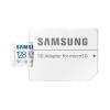 SAMSUNG Memóriakártya, EVO Plus microSDXC kártya ,128GB, UHS-1, U3, V30, A2, + SD Adapter, R160/W MB-MC128SA/EU