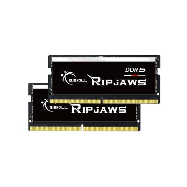 G.Skill DDR5 - 64GB - 5600 - CL - 46 (2x 32 GB) dual kit, RAM (fekete, (F5-5600S4645A32GX2-RS), Ripjaws, INTEL XMP) G.Skill DDR5 - 64GB - 5600 - CL - 46 (2x 32 GB) dual kit, RAM (fekete, (F5-5600S4645A32GX2-RS), Ripjaws, INTEL XMP)