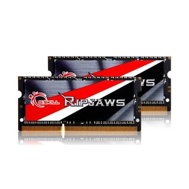 G.SKILL 8GB DDR3 1600MHz Kit(2x4GB) SODIMM Ripjaws F3-1600C9D-8GRSL G.SKILL 8GB DDR3 1600MHz Kit(2x4GB) SODIMM Ripjaws F3-1600C9D-8GRSL