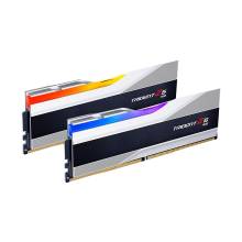 G.SKILL 64GB DDR5 6000MHz Kit(2x32GB) Trident Z5 RGB Silver F5-6000J3238G32GX2-TZ5RS G.SKILL 64GB DDR5 6000MHz Kit(2x32GB) Trident Z5 RGB Silver F5-6000J3238G32GX2-TZ5RS