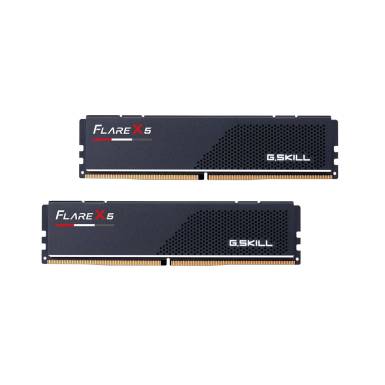 G.SKILL 64GB DDR5 5600MHz Kit(2x32GB) Flare X5 Black F5-5600J3636D32GX2-FX5 G.SKILL 64GB DDR5 5600MHz Kit(2x32GB) Flare X5 Black F5-5600J3636D32GX2-FX5