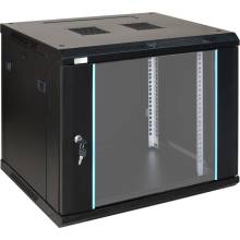 Pulsar 19" 9U 600x450 fali rack szekr&eacute;ny; lapra szerelt; fekete RWA964