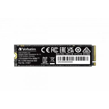 Verbatim 2TB M.2 2280 NVMe Vi5000 31827 Verbatim 2TB M.2 2280 NVMe Vi5000 31827