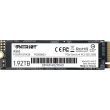 Patriot 1,92TB M.2 2280 NVMe P310 P310P192TM28 Patriot 1,92TB M.2 2280 NVMe P310 P310P192TM28