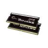 G.Skill DDR5 - 64GB - 5600 - CL - 40 (2x 32 GB) dual kit, RAM (fekete, F5-5600S404040A32GX2-RS, Ripjaws, INTEL XMP) (F5-5600S4040A32GX2-RS)