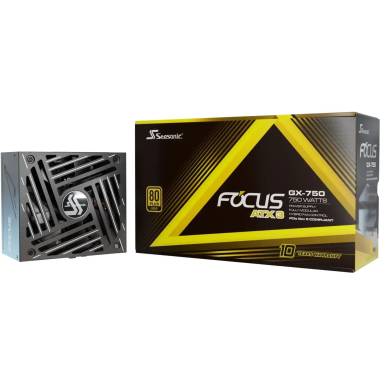 Tápegység Seasonic Focus GX-750 750W ATX3.1, PCIe 5.1, 13,5cm 80+ Gold Moduláris FOCUS-GX-750-V4 Tápegység Seasonic Focus GX-750 750W ATX3.1, PCIe 5.1, 13,5cm 80+ Gold Moduláris FOCUS-GX-750-V4