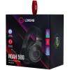 LORGAR Noah 701 Gaming fejhallgató mikrofonnal fekete (LRG-GHS701)