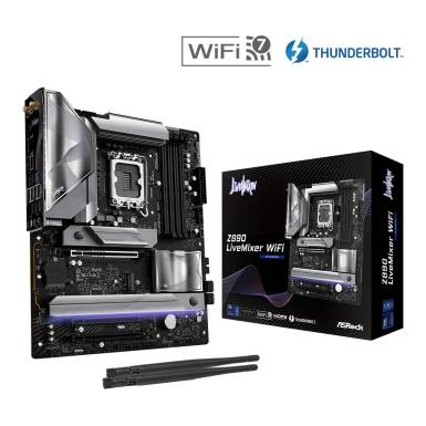 ASRock Z890 LIVEMIXER WIFI Z890 LIVEMIXER WIFI 90-MXBPE0-A0UAYZ ASRock Z890 LIVEMIXER WIFI Z890 LIVEMIXER WIFI 90-MXBPE0-A0UAYZ