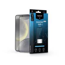 MyScreen Protector Samsung SM-S921 Galaxy S24/S25 edzett &uuml;veg k&eacute;pernyőv&eacute;dő f&oacute;lia - MyScreenProtector Diamond Glass Lite Edge2.5D Full Glue - fekete MS230315