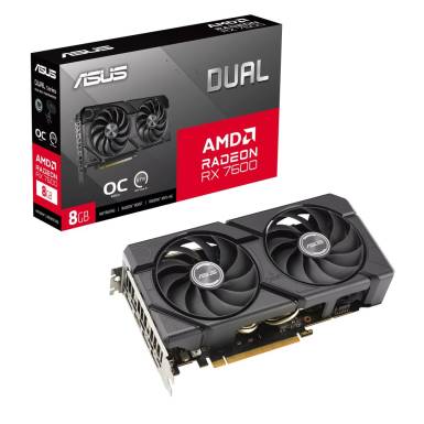Asus RX 7600 8GD6 Dual Evo OC --- DUAL-RX7600-O8G-EVO 90YV0LD0-M0NA00 Asus RX 7600 8GD6 Dual Evo OC --- DUAL-RX7600-O8G-EVO 90YV0LD0-M0NA00