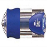 Golyóstoll, 0,25 mm, nyomógombos, UNI "SN-100 Laknock", kék