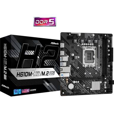 ASRock H610M-H2/M.2 D5 90-MXBML0-A0UAYZ ASRock H610M-H2/M.2 D5 90-MXBML0-A0UAYZ