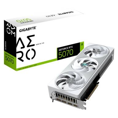 Gigabyte GeForce RTX 5070 12GB AERO OC 12G videok&aacute;rtya (GV-N5070AERO OC-12GD)