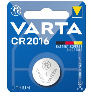 Varta lítium elem CR2016 3V 1db Varta lítium elem CR2016 3V 1db