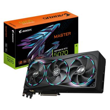 Gigabyte GeForce RTX 5070 12GB MASTER 12G videokártya (GV-N5070AORUS M-12GD) Gigabyte GeForce RTX 5070 12GB MASTER 12G videokártya (GV-N5070AORUS M-12GD)