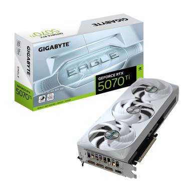 Gigabyte GeForce RTX 5070 Ti 16GB EAGLE OC ICE SFF 16G videokártya (GV-N507TEAGLEOC ICE-16GD) Gigabyte GeForce RTX 5070 Ti 16GB EAGLE OC ICE SFF 16G videokártya (GV-N507TEAGLEOC ICE-16GD)