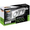 Inno3D GeForce RTX 5070 12GB TWIN X2 OC White videokártya (N50702-12D7X-195064W)