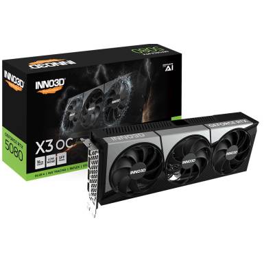 Inno3D GeForce RTX 5080 16GB X3 OC videokártya (N50803-16D7X-17603930) Inno3D GeForce RTX 5080 16GB X3 OC videokártya (N50803-16D7X-17603930)