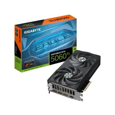 Gigabyte GeForce RTX 5060 Ti 16GB EAGLE OC 16G videokártya (GV-N506TEAGLE OC-16GD) Gigabyte GeForce RTX 5060 Ti 16GB EAGLE OC 16G videokártya (GV-N506TEAGLE OC-16GD)