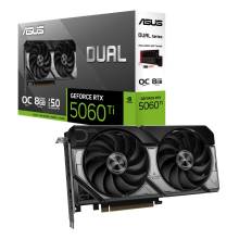 ASUS GeForce RTX 5060 Ti 8GB Dual OC Edition videokártya (DUAL-RTX5060TI-O8G) 90YV0MP2-M0NA00 ASUS GeForce RTX 5060 Ti 8GB Dual OC Edition videokártya (DUAL-RTX5060TI-O8G) 90YV0MP2-M0NA00