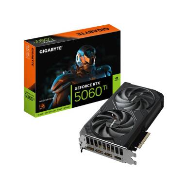 Gigabyte GeForce RTX 5060 Ti 8GB WINDFORCE 8G videokártya (GV-N506TWF2-8GD) Gigabyte GeForce RTX 5060 Ti 8GB WINDFORCE 8G videokártya (GV-N506TWF2-8GD)