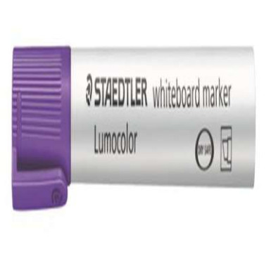 Táblamarker, 2,5 mm, vágott, STAEDTLER "Lumocolor 351 B", lila