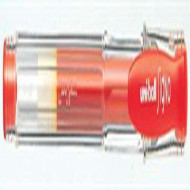 Zseléstoll, 0,3 mm, kupakos, UNI "UM-100 Signo Micro", piros
