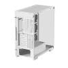 DeepCool Számítógépház - CG580 WH (fehér, abakos, venti nélkül, BTF, ATX, 2xUSB3.0, 1xUSB2.0) HAZDEECG580 WH
