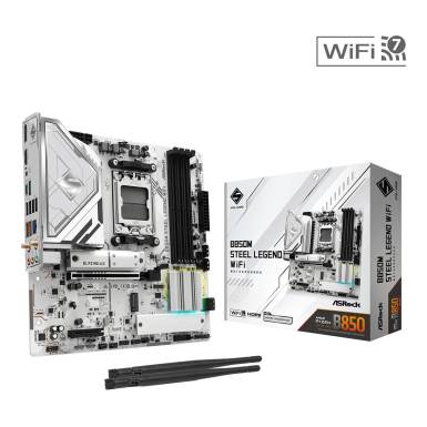 ASRock B850M STEEL LEGEND WIFI 90-MXBS20-A0UAYZ