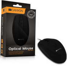 Canyon CNE-CMS1 Black Optikai,USB,Black,800DPI