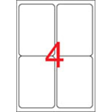 APLI Etikett, univerzális, 99,1x139 mm, kerekített sarkú, APLI, 400 etikett/csomag