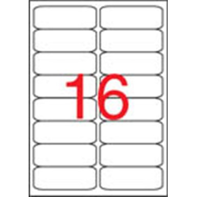 APLI Etikett, univerzális, 99,1x34 mm, kerekített sarkú, APLI, 1600 etikett/csomag