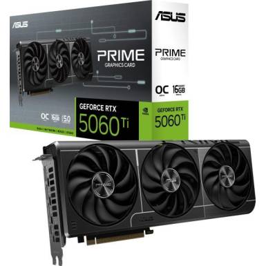 Asus PRIME- RTX 5060 TI-O16G PRIME-RTX5060TI-O16G 90YV0MH2-M0NA00 Asus PRIME- RTX 5060 TI-O16G PRIME-RTX5060TI-O16G 90YV0MH2-M0NA00