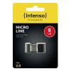 Intenso 8GB Micro Line USB2.0 Black 3500460