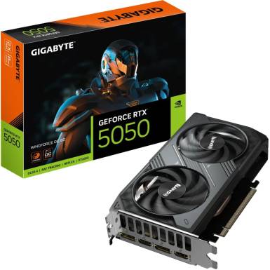 Gigabyte RTX 5050 Windforce OC 8GB GV-N5050WF2OC-8GD