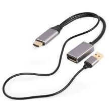 Gembird A-HDMIM-DPF-02 Active 4K HDMI male to DisplayPort female adapter Black A-HDMIM-DPF-02 Gembird A-HDMIM-DPF-02 Active 4K HDMI male to DisplayPort female adapter Black A-HDMIM-DPF-02