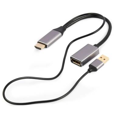 Gembird A-HDMIM-DPF-02 Active 4K HDMI male to DisplayPort female adapter Black A-HDMIM-DPF-02 Gembird A-HDMIM-DPF-02 Active 4K HDMI male to DisplayPort female adapter Black A-HDMIM-DPF-02