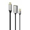 Gembird A-HDMIM-DPF-02 Active 4K HDMI male to DisplayPort female adapter Black A-HDMIM-DPF-02