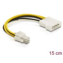 DeLock Cable P4 male > Molex 4pin male 82391 DeLock Cable P4 male > Molex 4pin male 82391